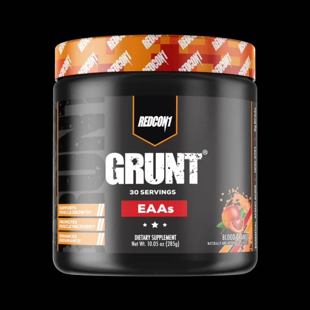 مكمل غذائي Redcon1, GRUNT أحماض أمينية أساسية, 285g, 30 حصة