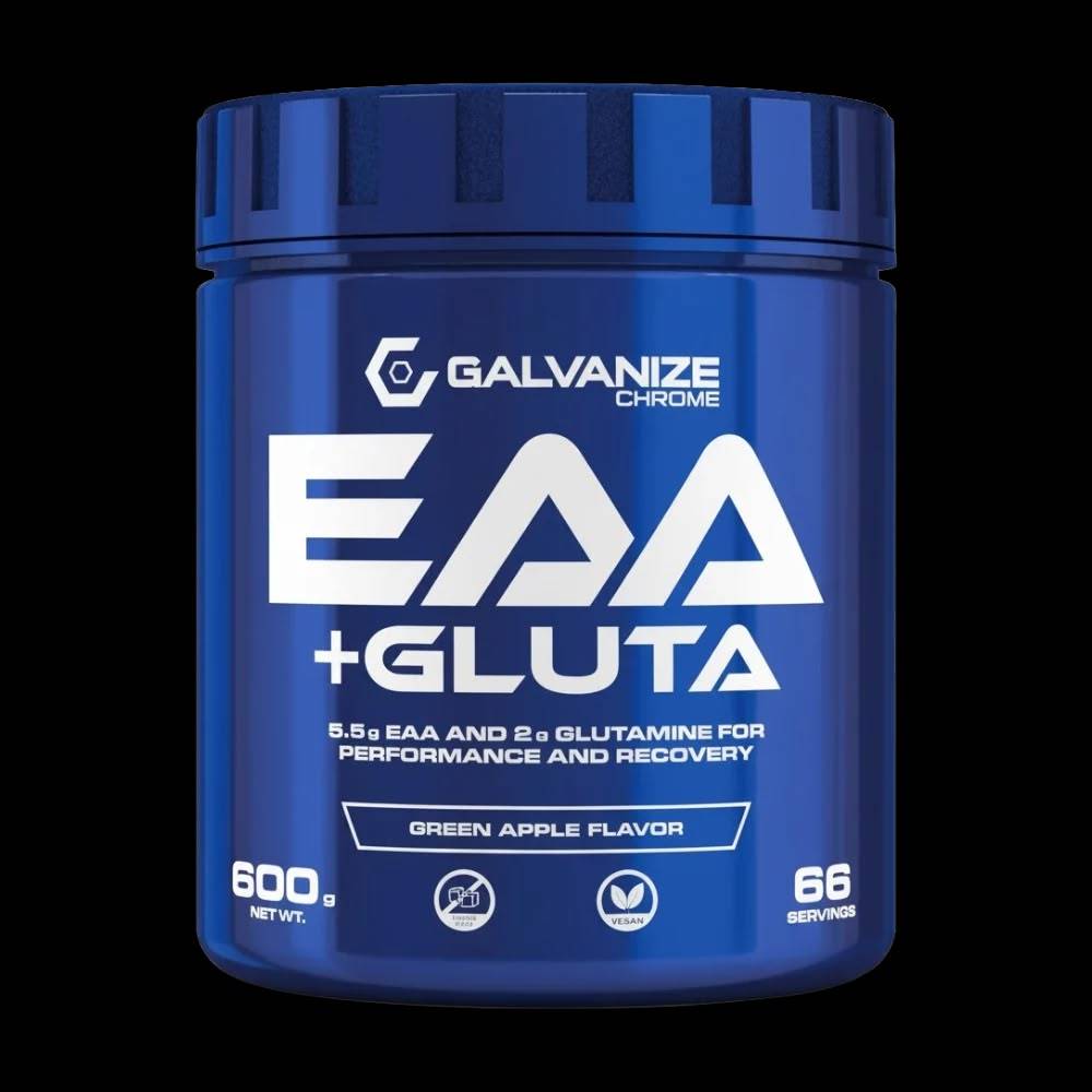 أحماض أمينية أساسية Galvanize Nutrition, Chrome أحماض أمينية أساسية + Gluta, 600g, 66 حصة