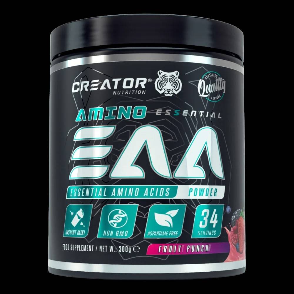أحماض أمينية أساسية Creator Nutrition, أحماض أمينية أساسية, 300g, 34 حصة
