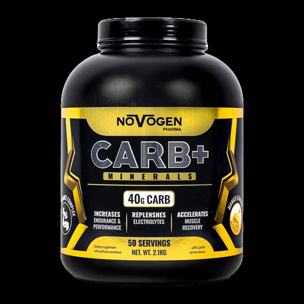 كربوهيدرات Novogen pharma, كربوهيدرات إضافية, 2.1kg, 50 حصة