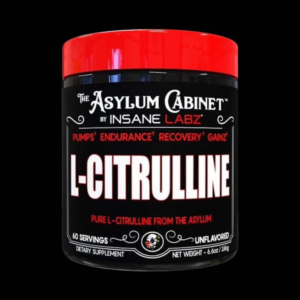 سيترولين Insane Labz, Asylum Cabinet سيترولين, 186g, 60 حصة