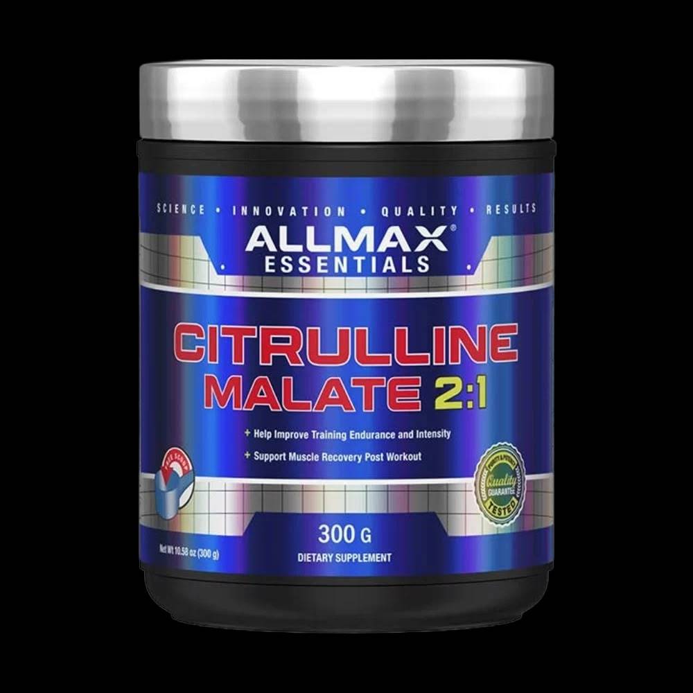 سيترولين Allmax Nutrition, سيترولين مالات 2:1, 300g, 150 حصة