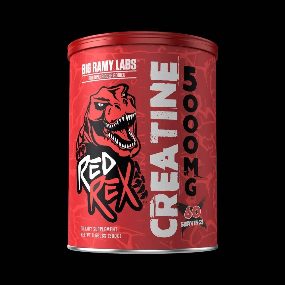 كرياتين Red Rex, كرياتين مونوهيدريت, بدون نكهة, 300g, 60 حصة