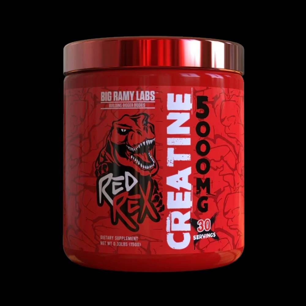 كرياتين Red Rex, كرياتين مونوهيدريت, بدون نكهة, 150G, 30 حصة
