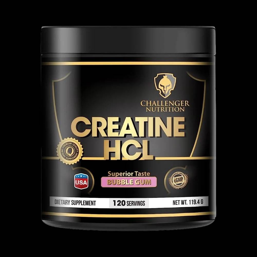 كرياتين Challenger Nutrition, كرياتين هيدروكلوريد, 120g, 120 حصة