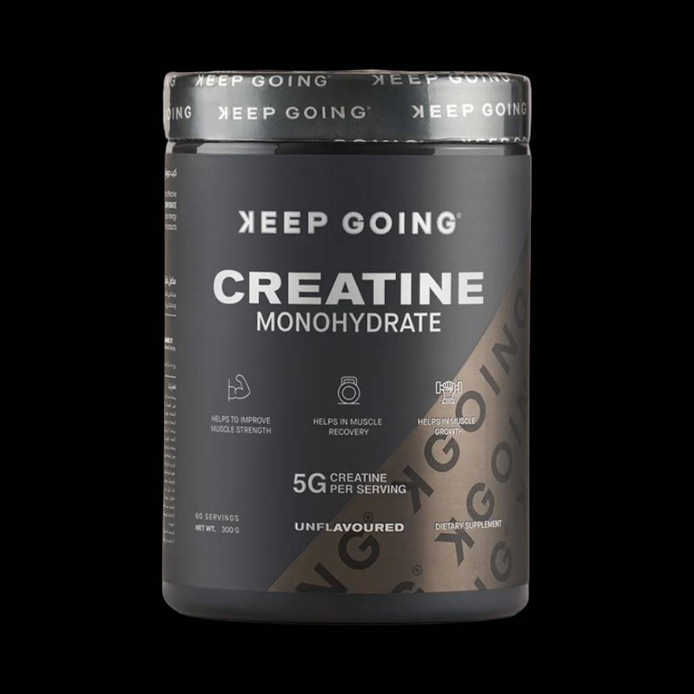كرياتين KEEP GOING, كرياتين مونوهيدريت, 300g, 60 حصة