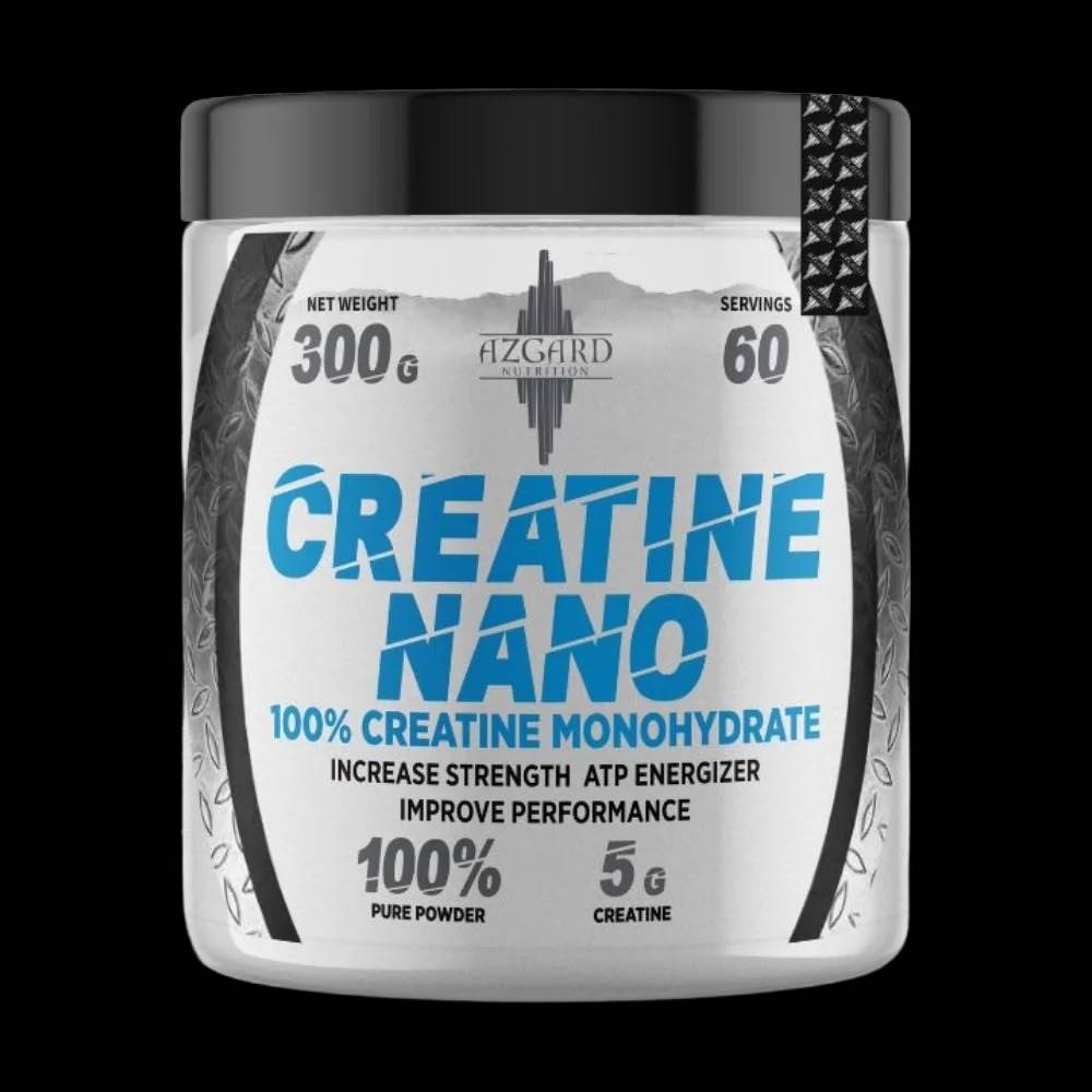 كرياتين Azgard Nutrition, كرياتين NANO, 300g, 60 حصة