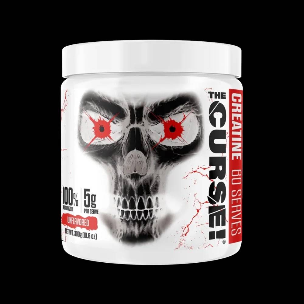 كرياتين JNX Sports, The Curse مذرر كرياتين مونوهيدريت, 300G, 60 حصة