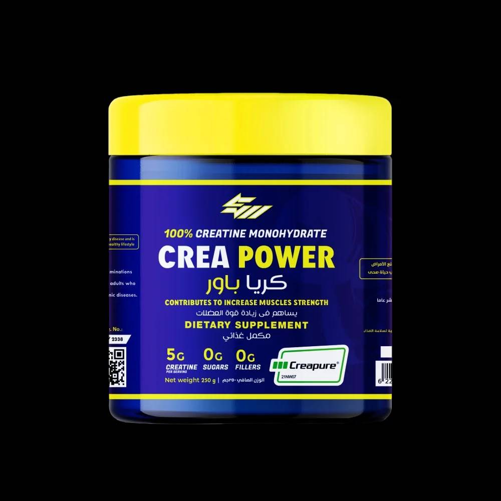 كرياتين Strong Muscles, Crea Power كرياتين, 250g, 50 حصة