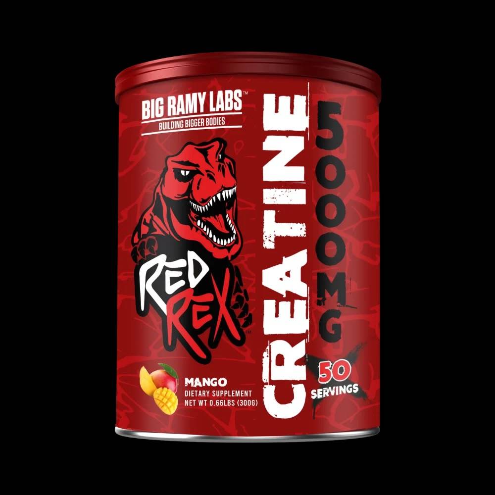 كرياتين Red Rex, كرياتين مونوهيدريت, بنكهة, 300G, 50 حصة