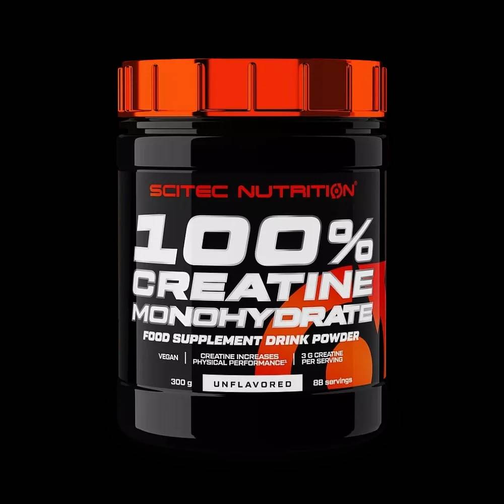 كرياتين Scitec Nutrition, كرياتين مونوهيدريت, 300g, 88 حصة