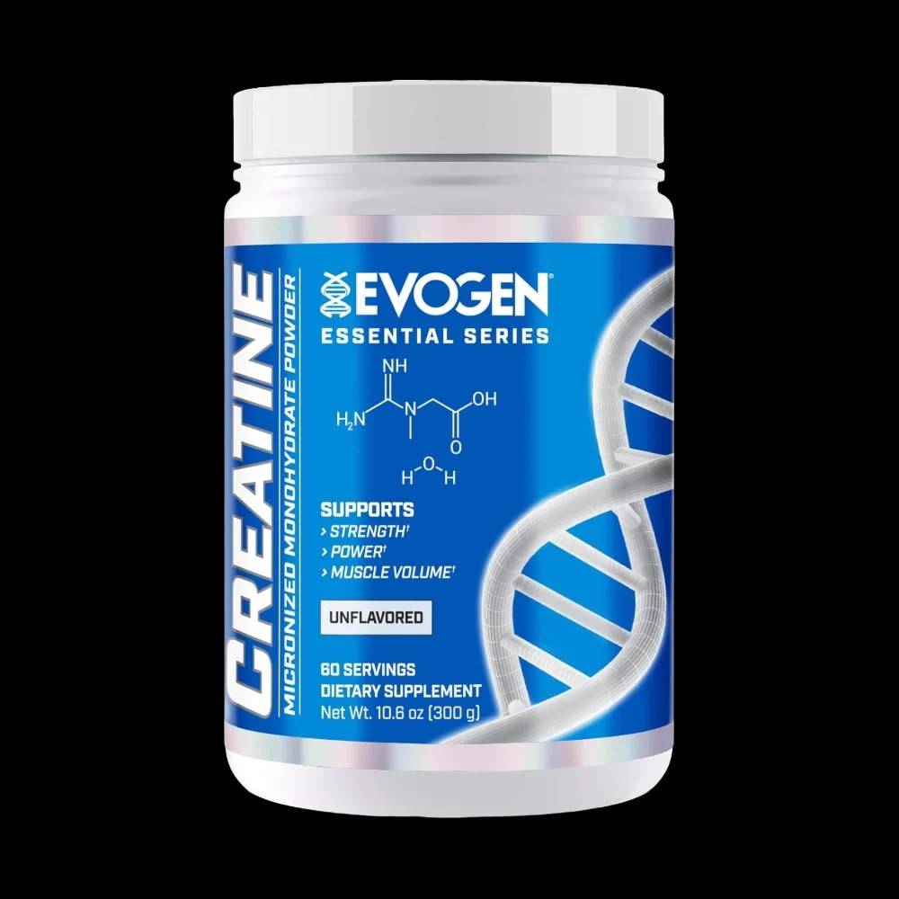 كرياتين Evogen Nutrition, كرياتين مونوهيدريت, 300g, 60 حصة