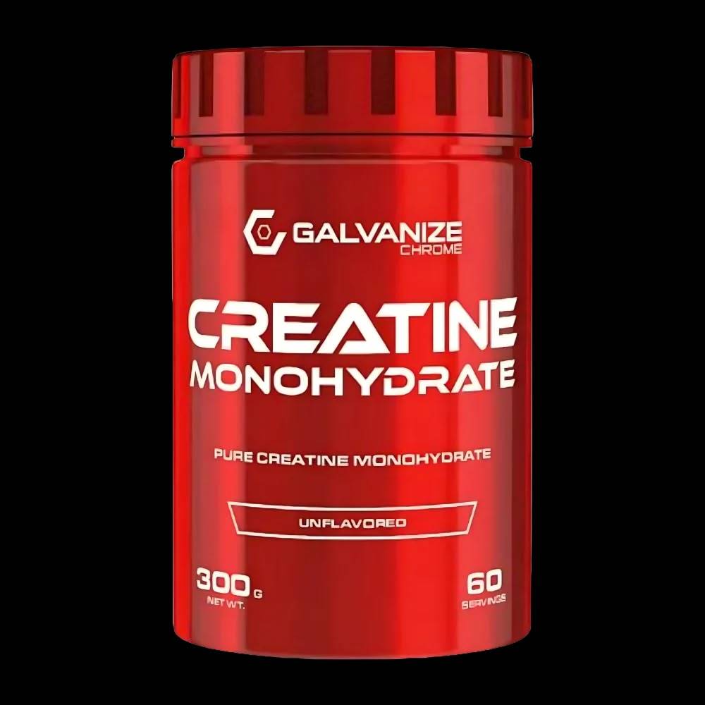 كرياتين Galvanize Nutrition, كرياتين مونوهيدريت, 300g, 60 حصة