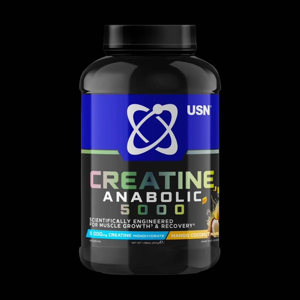 كرياتين USN, كرياتين Anabolic 5000, 900g, 20 حصة