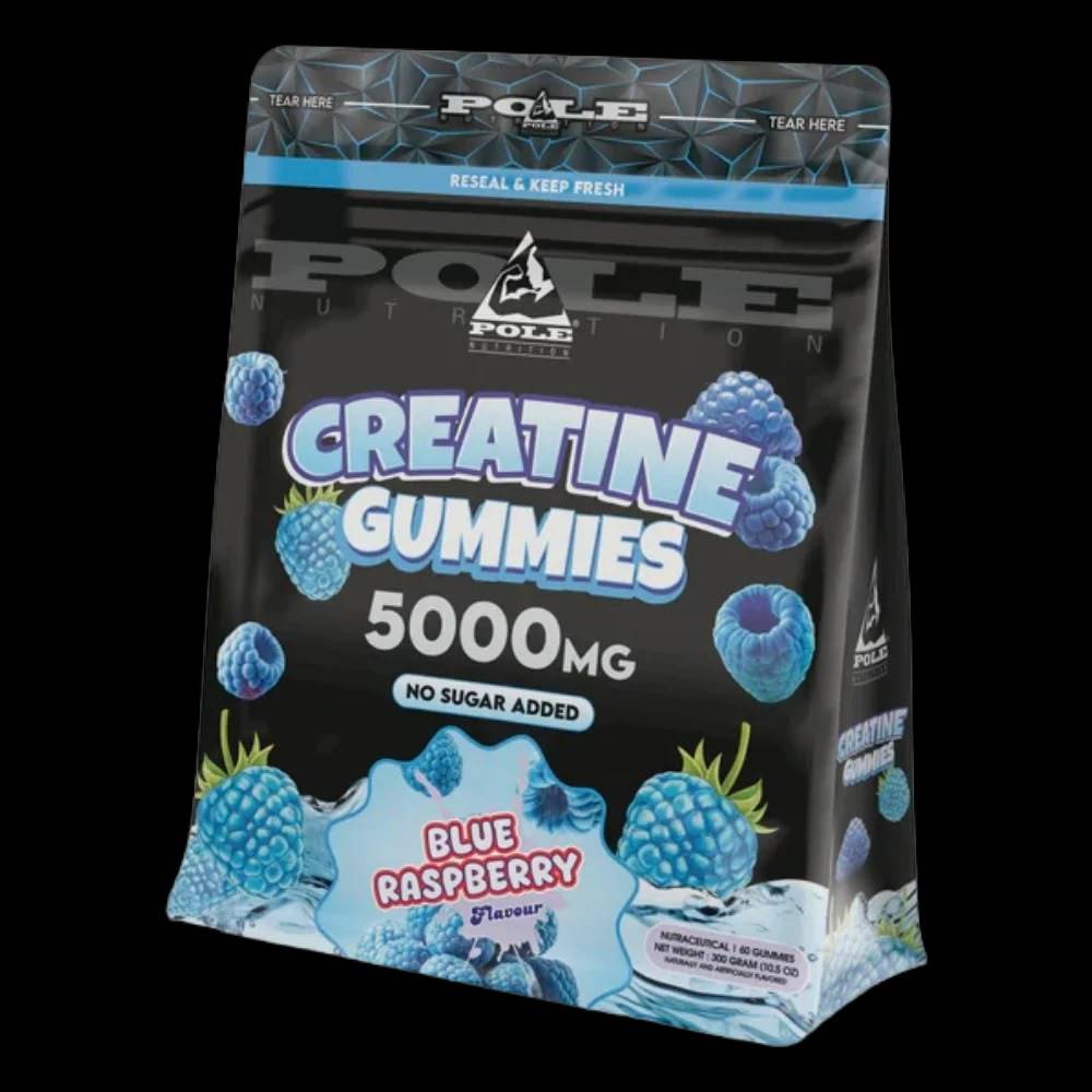كرياتين Pole Nutrition, أقراص مضغ كرياتين 5000 MG, 60 أقراص مضغ, 30 حصة