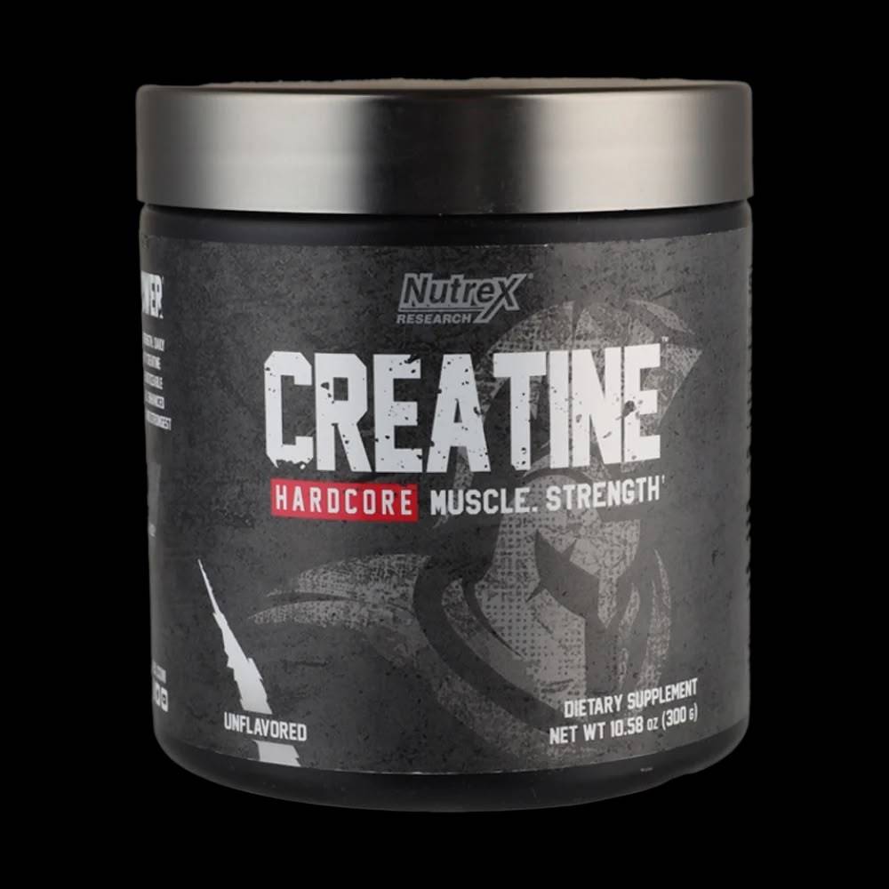 كرياتين Nutrex Research, كرياتين Hardcore, 300g, 60 حصة