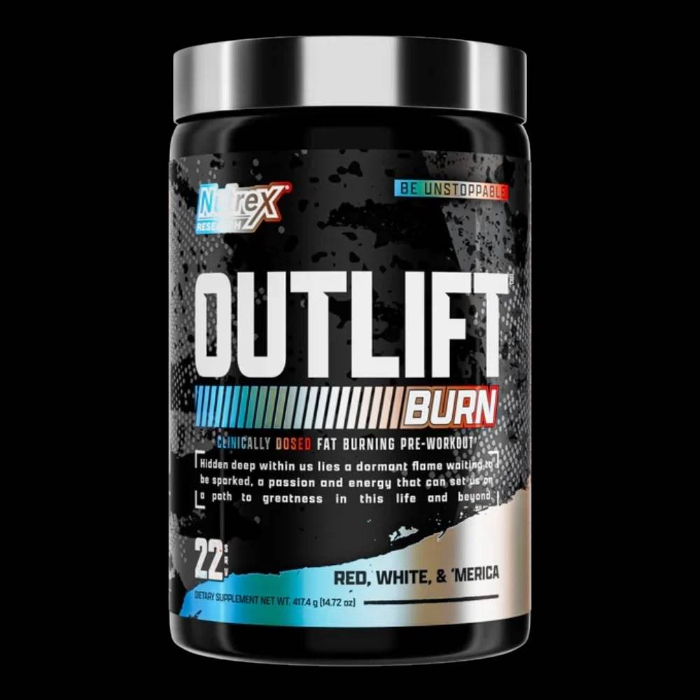 حارق دهون Nutrex Research, OUTLIFT Burn, 420g, 22 حصة