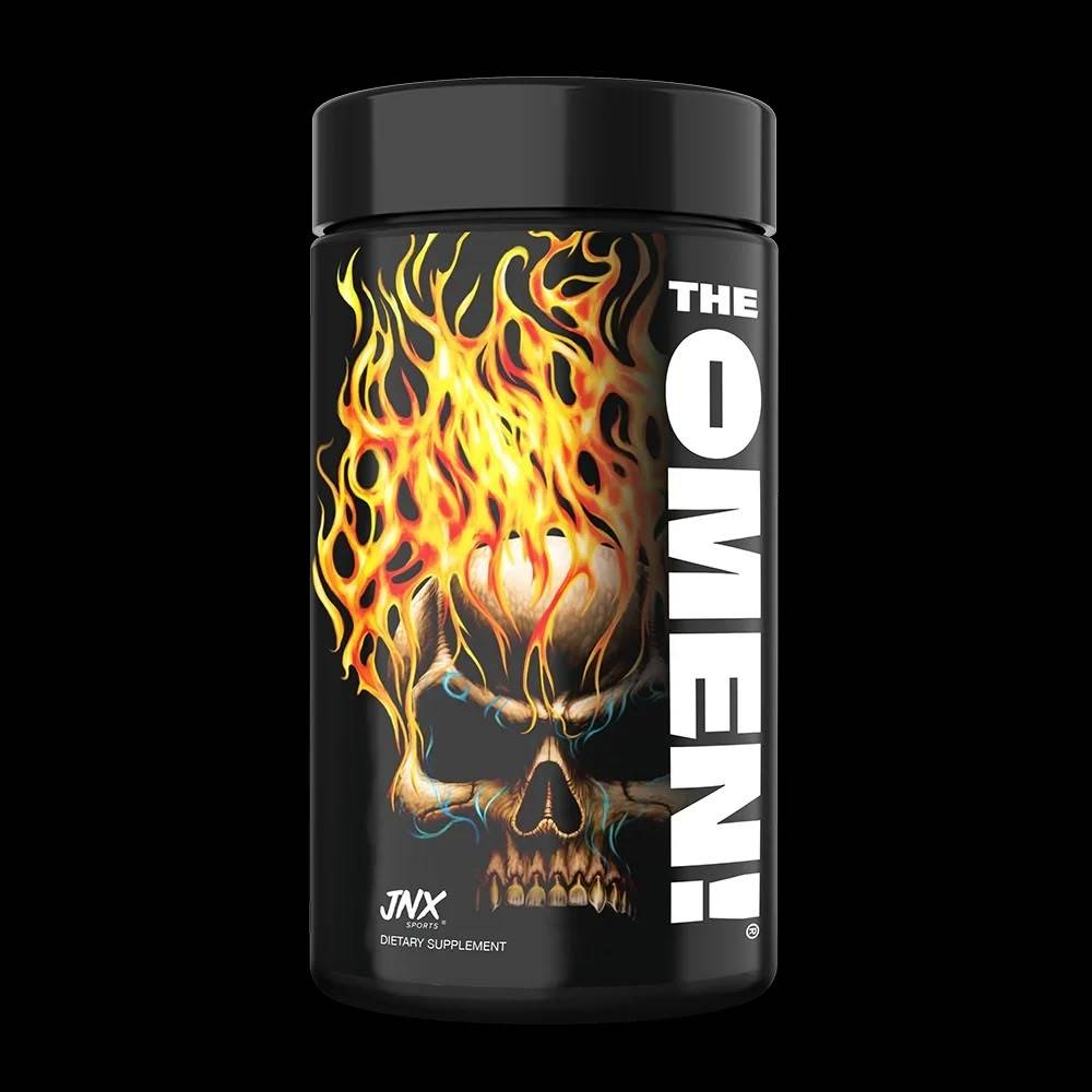 حارق دهون JNX Sports, The Omen حارق دهون, 100 كبسولة, 50 حصة