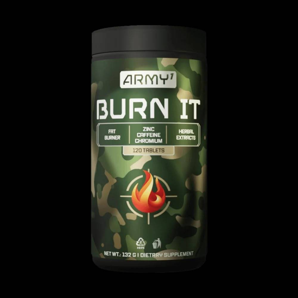 حارق دهون ARMY 1, BURN IT, 120 قرص, 120 حصة