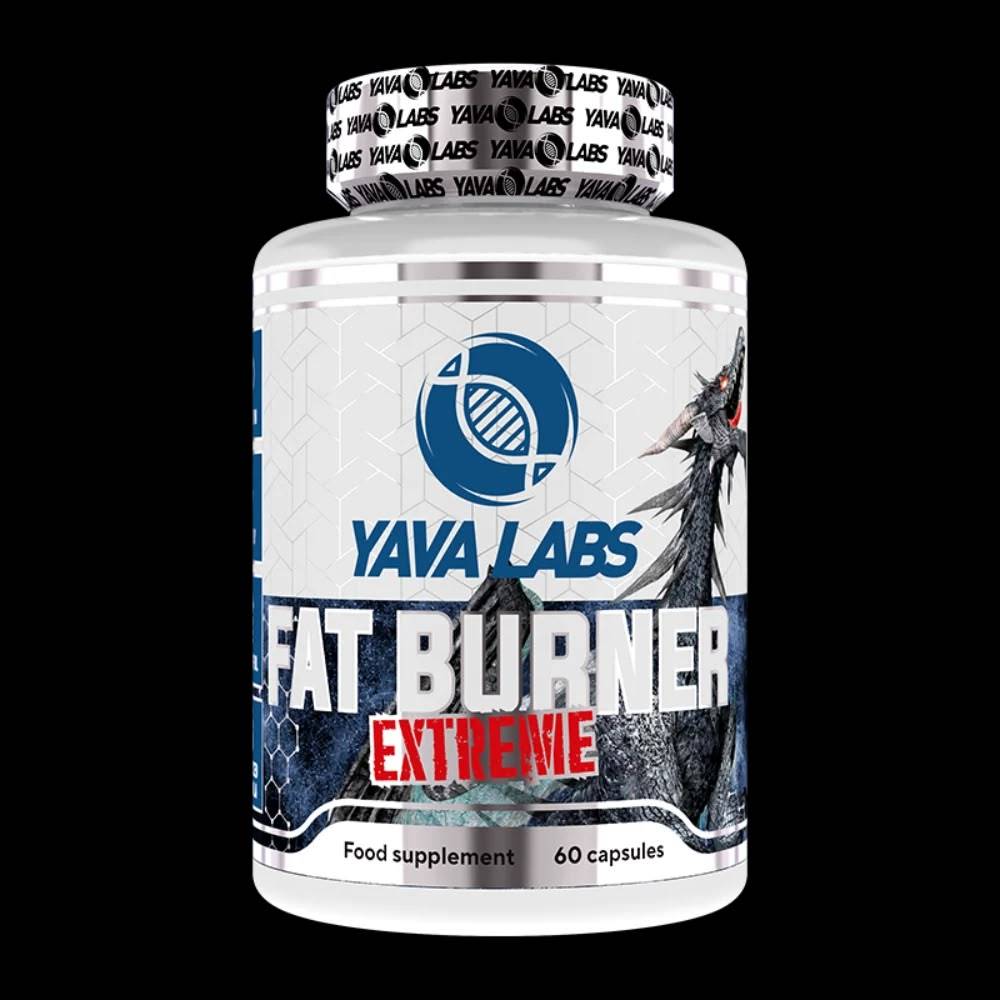 حارق دهون Yava Labs, حارق دهون قوي, 60 كبسولة, 30 حصة