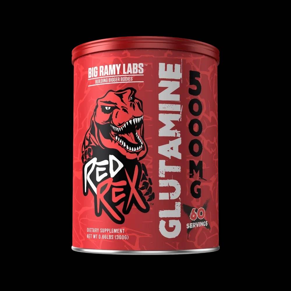 جلوتامين Red Rex, جلوتامين, بدون نكهة, 300G, 60 حصة