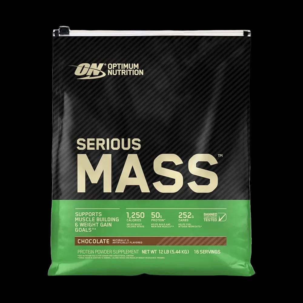 معزز كتلة عضلية Optimum Nutrition, Serious Mass, 5.4KG, 16 حصة