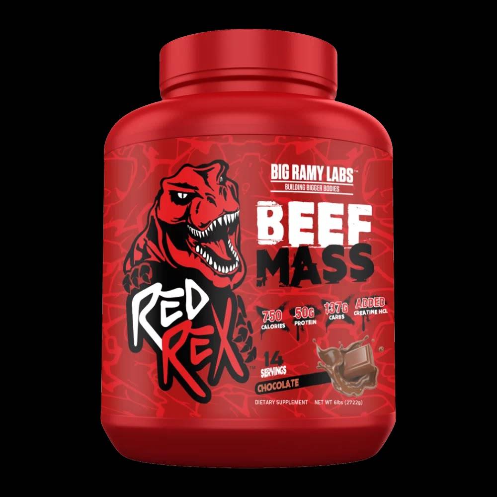 بروتين لحم بقري Red Rex, Beef Mass, 2.7kg, 14 حصة