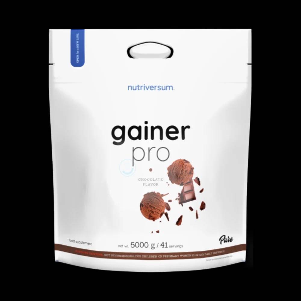 معزز كتلة عضلية Nutriversum, gainer pro, 5KG, 71 حصة