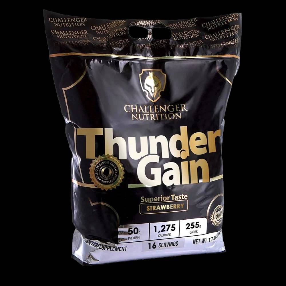 مكمل غذائي Challenger Nutrition, Thunder gain, 5.4KG, 16 حصة