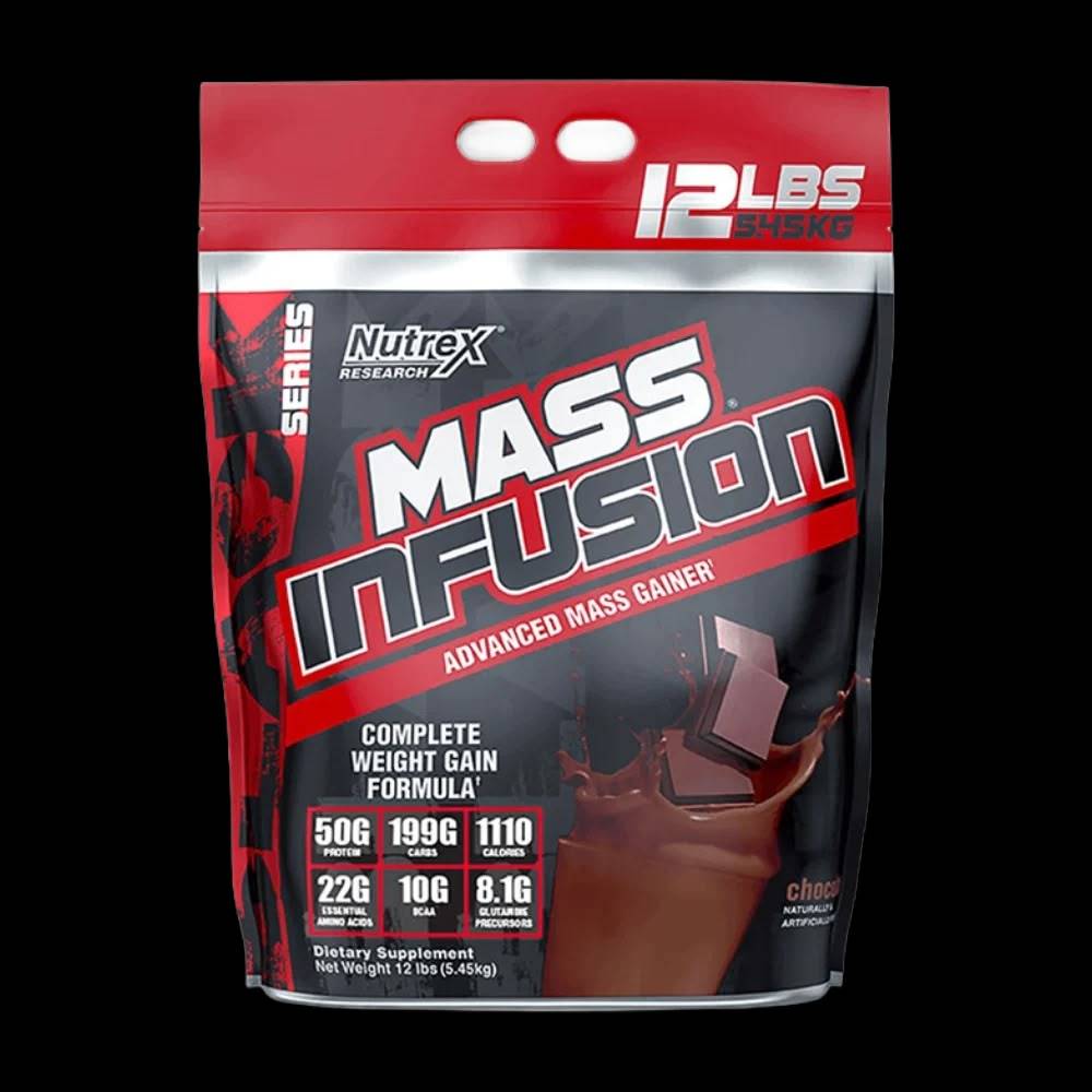 معزز كتلة عضلية Nutrex Research, Mass Infusion, 5.45kg, 19 حصة