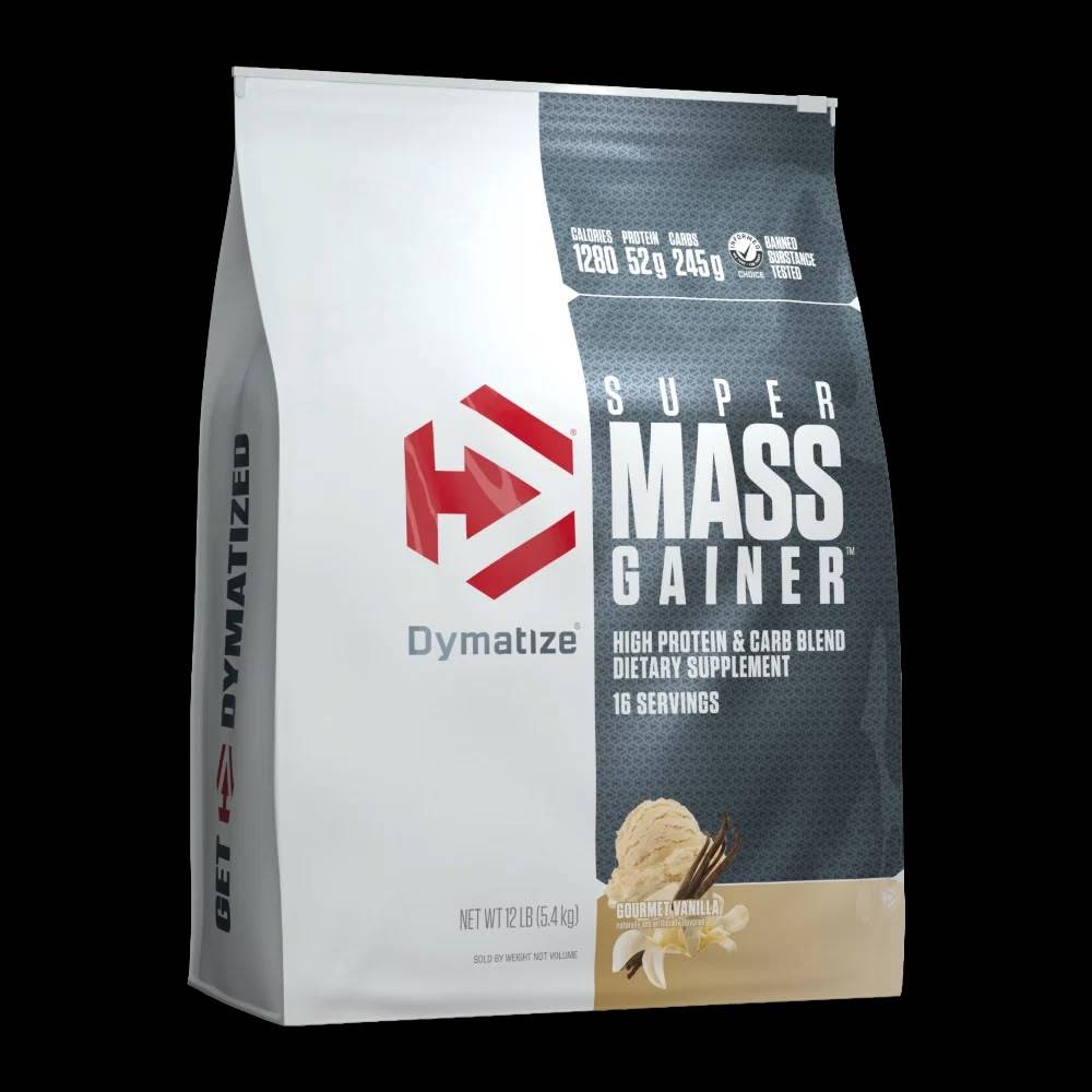 معزز كتلة عضلية Dymatize, Super Mass, 5.4kg, 16 حصة
