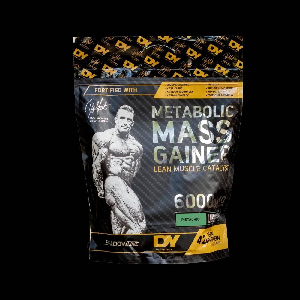 معزز كتلة عضلية DY Nutrition, Metabolic Gainer, 6kg, 40 حصة
