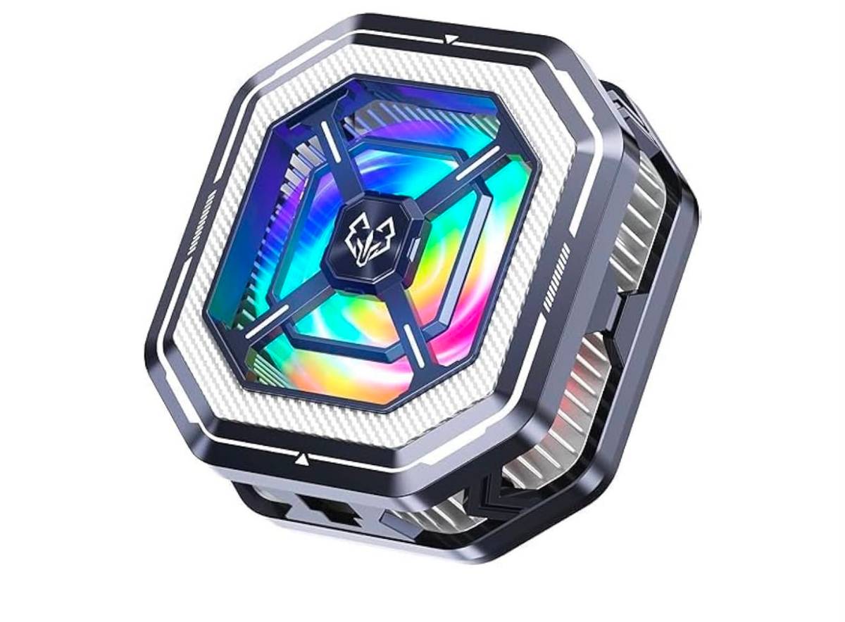 مروحة تبريد موبايل RGB مسدسة الشكل