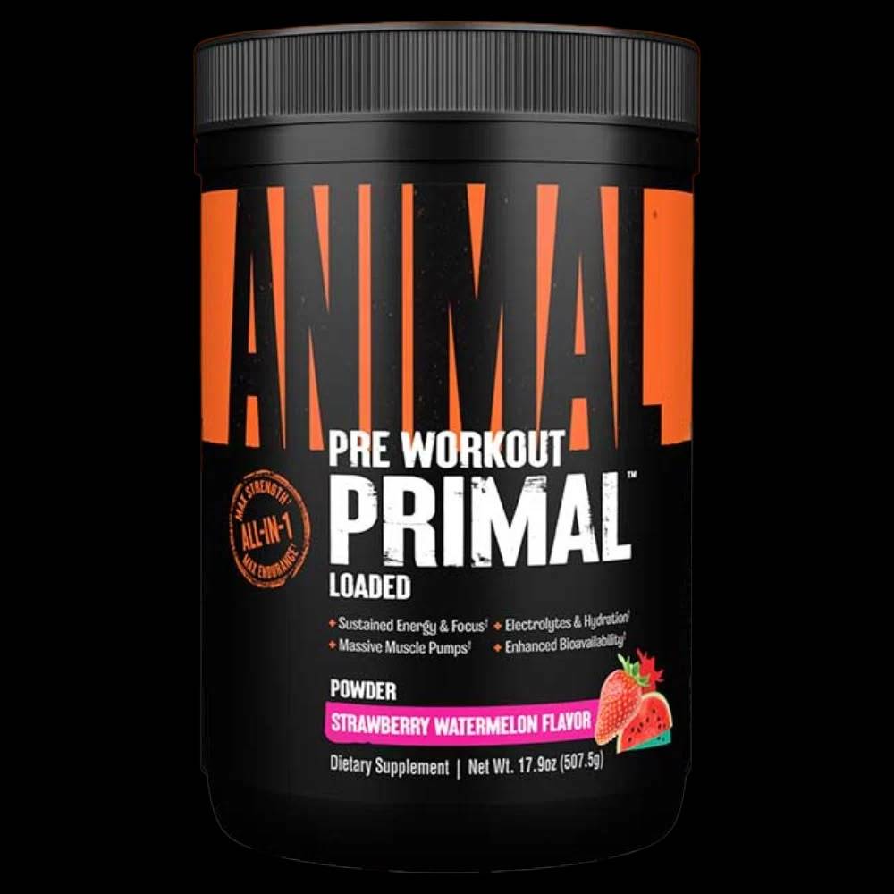 منشط ما قبل التمرين Animal, Primal منشط ما قبل التمرين, 507.5g, 25 حصة