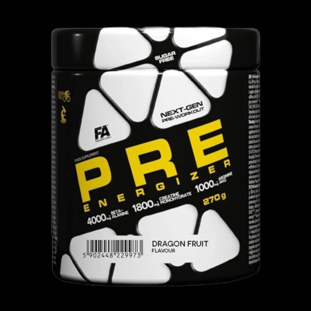 مكمل غذائي FA Nutrition, منشط طاقة ما قبل التمرين, 270g, 45 حصة