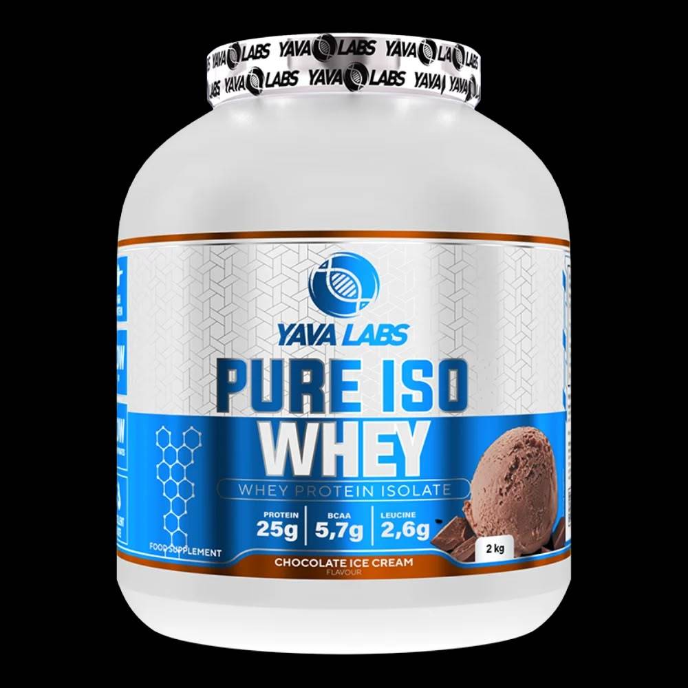 بروتين واي Yava Labs, Pure ISO Whey, 2KG, 66 حصة