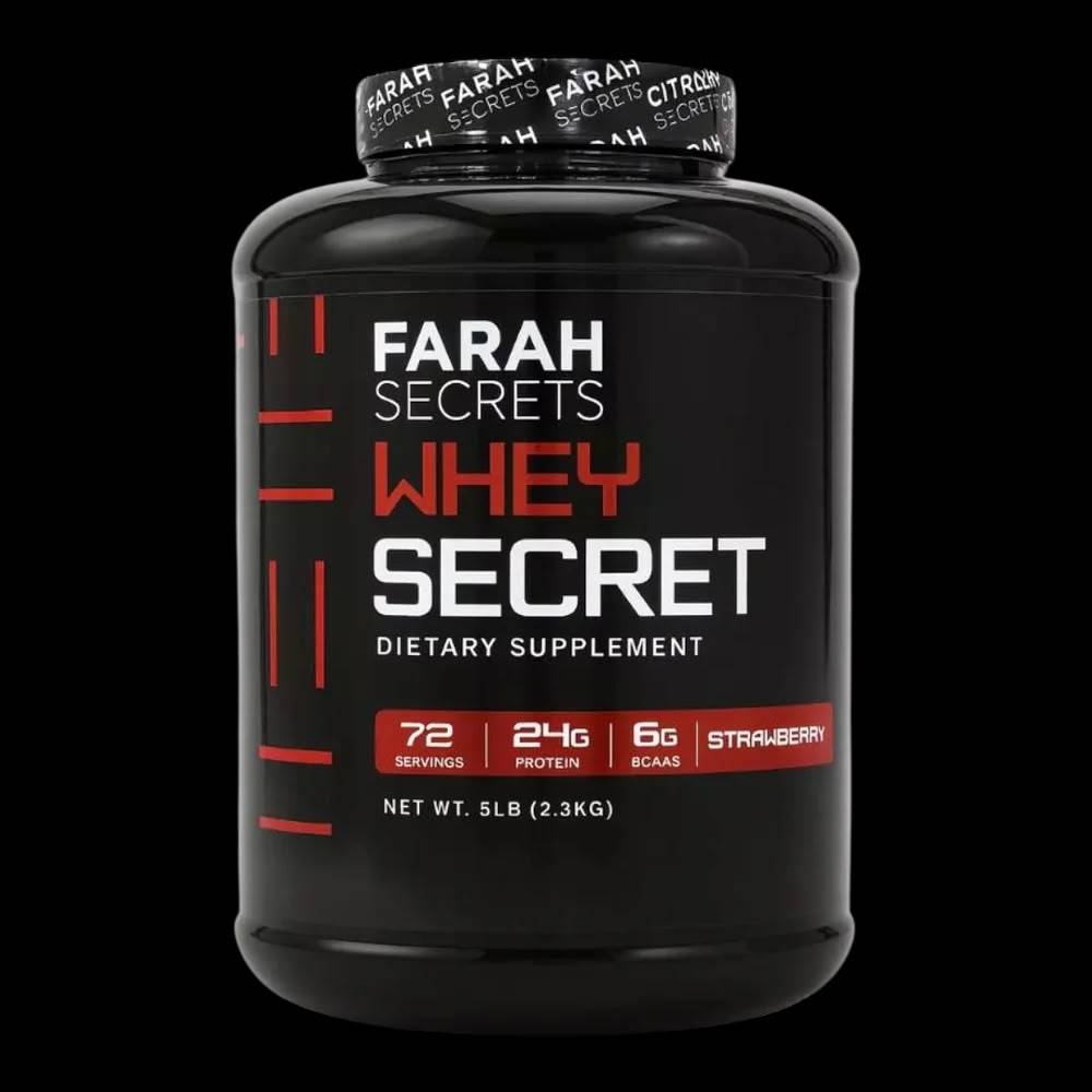 بروتين واي Farah Secret, WHEY SECRET, 2.3kg, 72 حصة