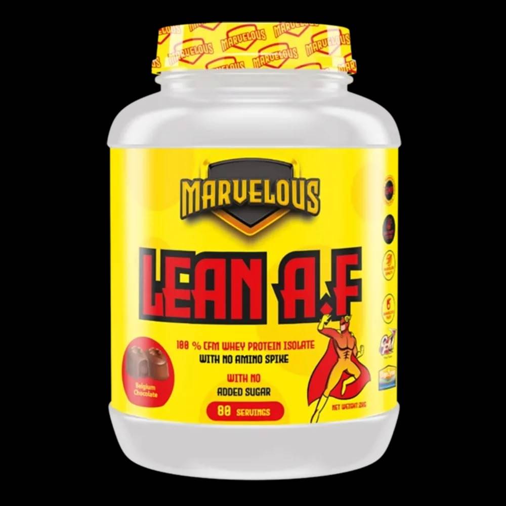 بروتين Marvelous Nutrition, Lean A.F Protein Isolate, 2kg, 80 حصة
