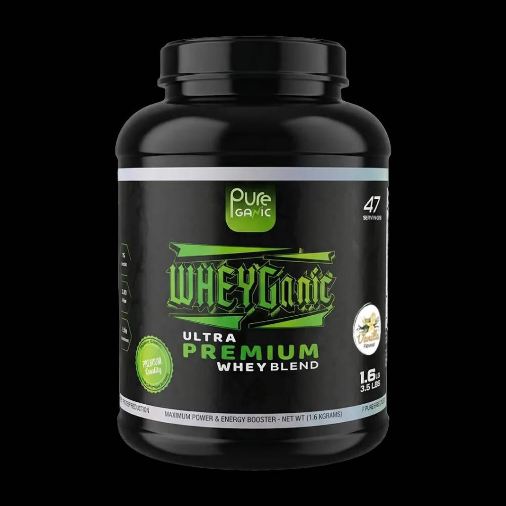 بروتين واي PureGanic, Whey Ganic, 1.6kg, 48 حصة