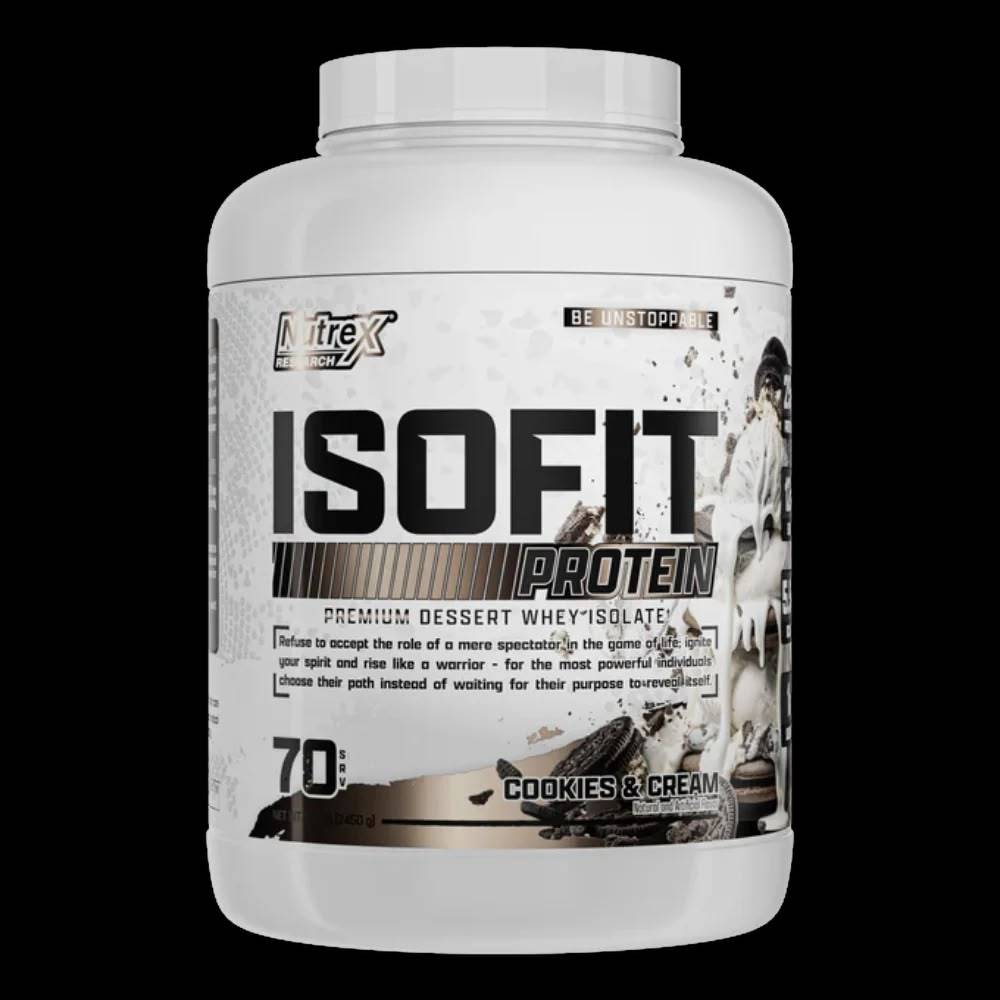 مكمل غذائي Nutrex Research, IsoFit, 2.3kg, 70 حصة