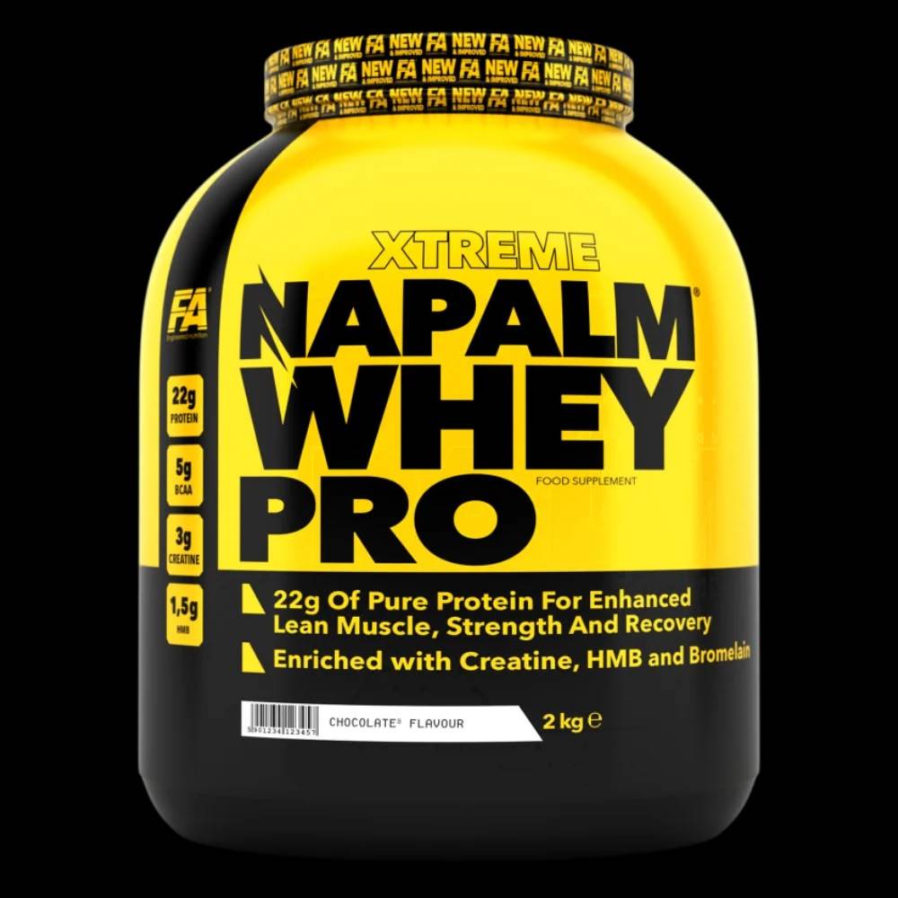 بروتين واي FA Nutrition, Xtreme Napalm Whey Pro, 2kg, 66 حصة