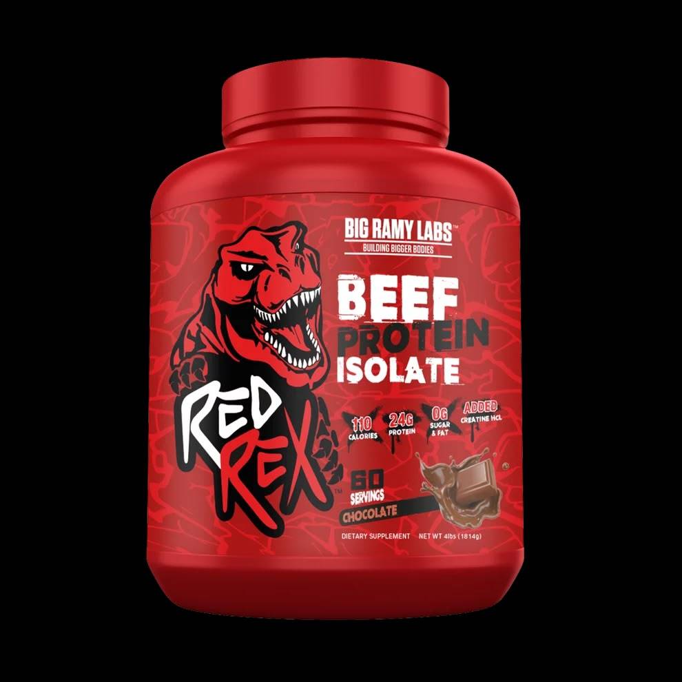 بروتين لحم بقري أيزوليت Red Rex, بروتين لحم بقري أيزوليت, 1.8kg, 60 حصة