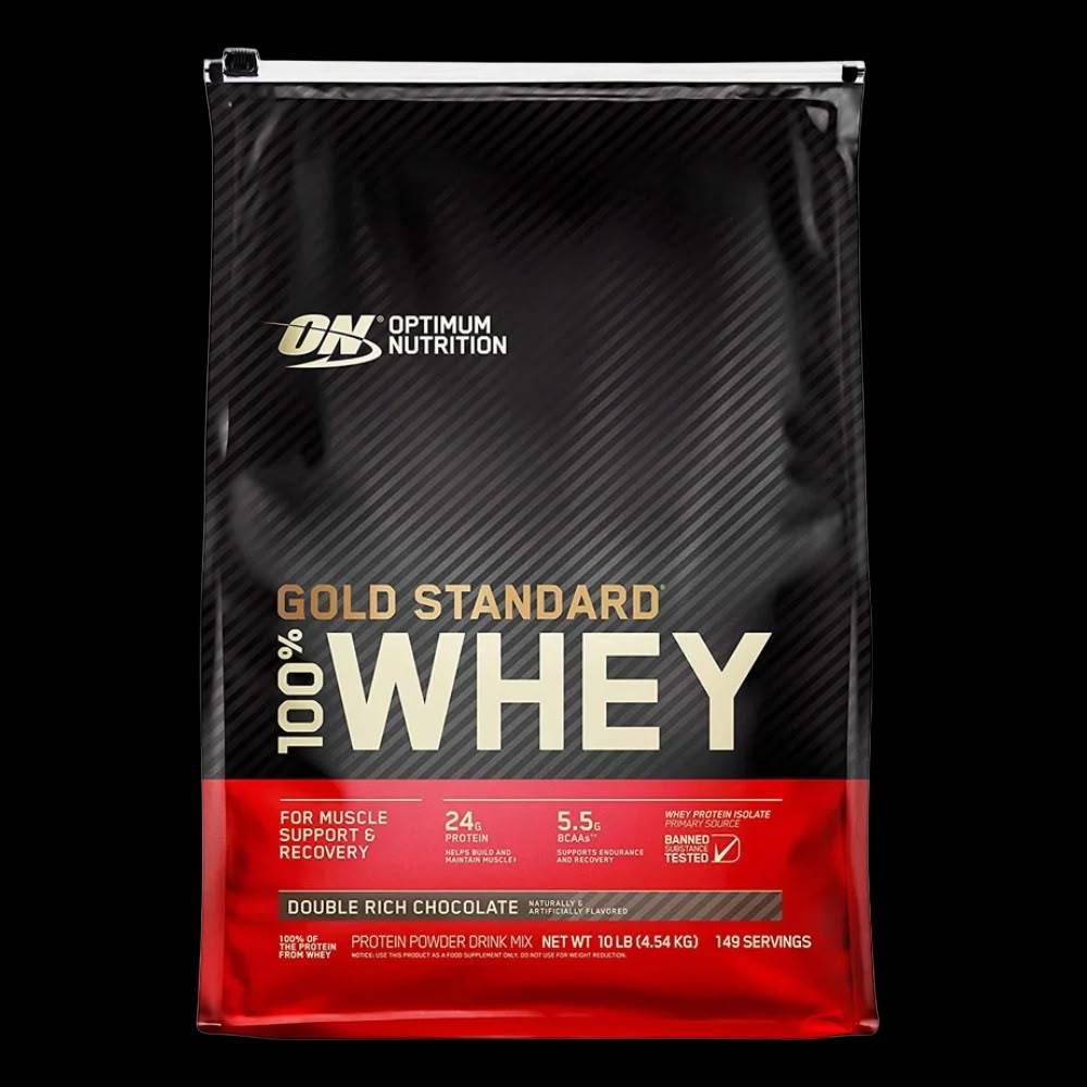 بروتين واي Optimum Nutrition, Gold Standard 100% Whey, 4.54kg, 146 حصة