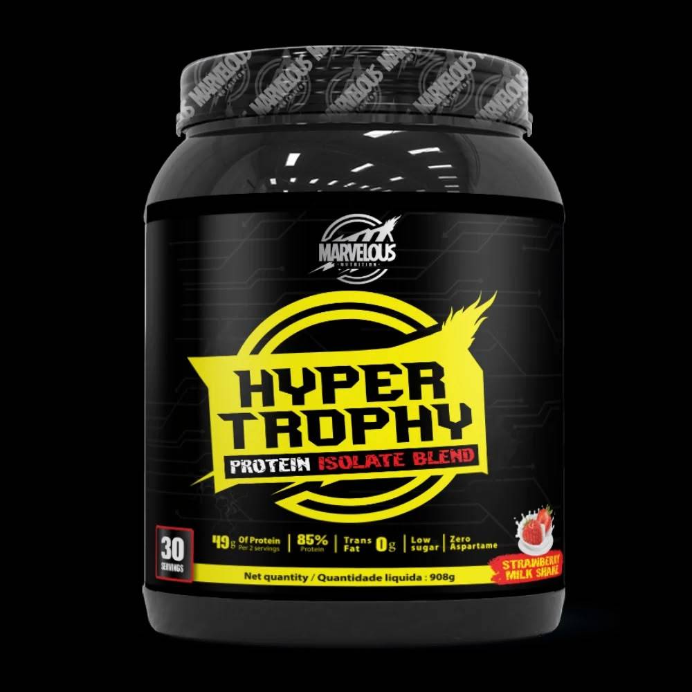 بروتين Marvelous Nutrition, Hyper Trophy بروتين أيزوليت مركب, 908G, 33 حصة