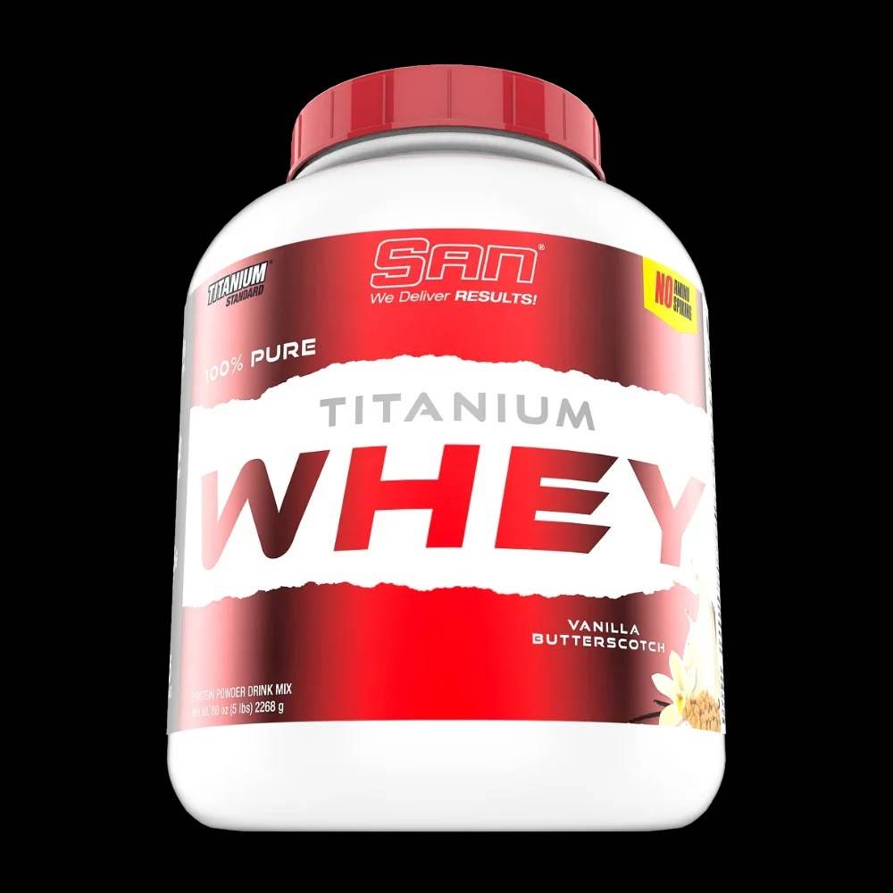 بروتين واي SAN, Titanium Whey, 2.2kg, 75 حصة