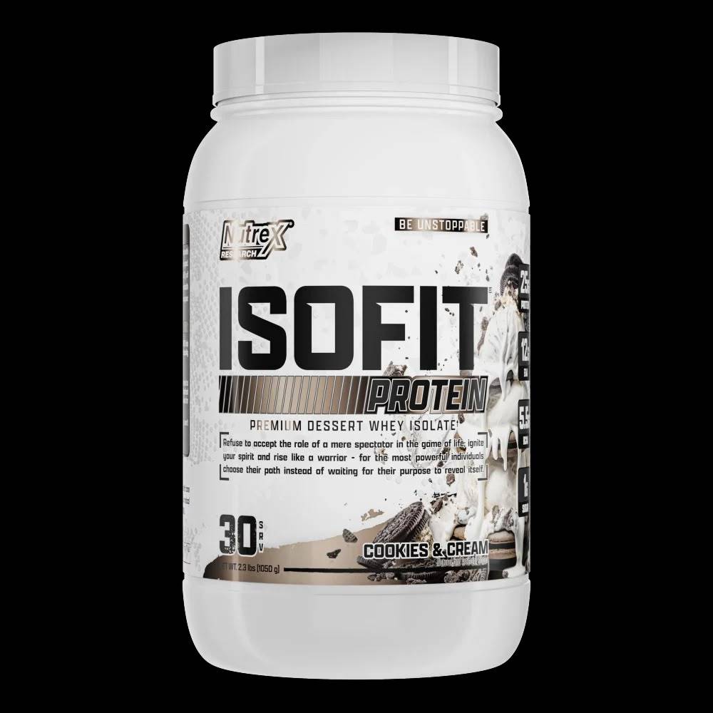 مكمل غذائي Nutrex Research, IsoFit, 1kg, 30 حصة