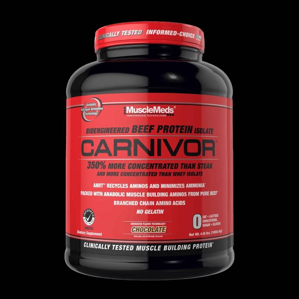 بروتين لحم بقري أيزوليت Muscle Meds, Carnivor بروتين لحم بقري أيزوليت, 1.7kg, 56 حصة