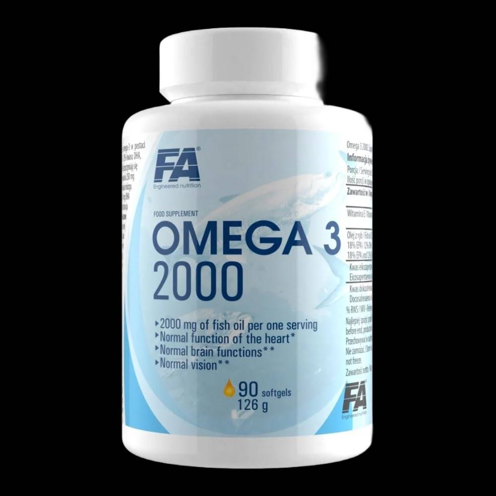 أوميجا 3 FA Nutrition, Wellness أوميجا 3, 90 كبسولة جيلاتينيةs, 45 حصة