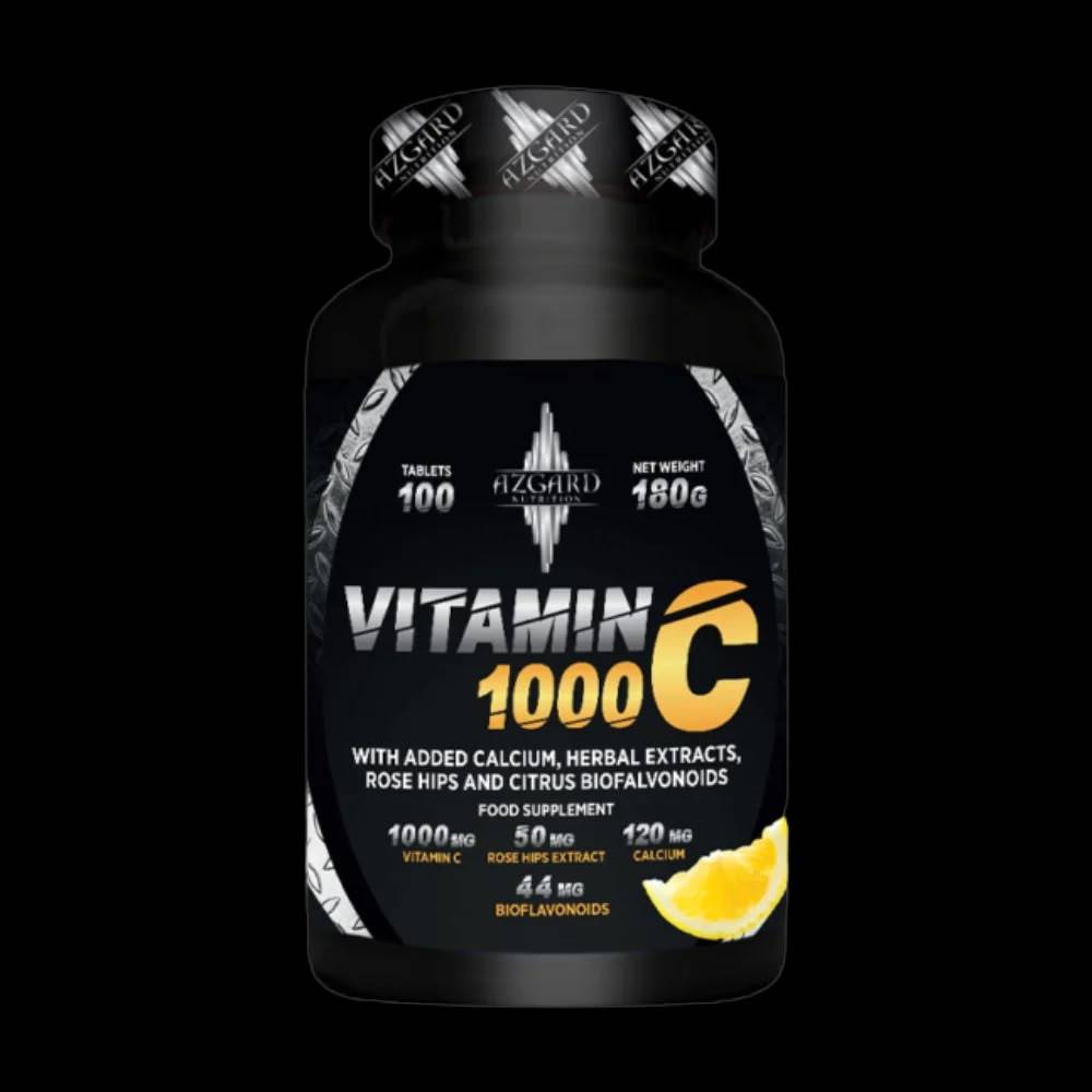 فيتامين سي Azgard Nutrition, فيتامين سي 1000, 100 قرص, 100 حصة