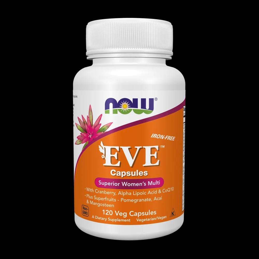 فيتامينات متعددة Now Foods, Eve Women’s فيتامينات متعددة, 120 كبسولات نباتية, 30 حصة